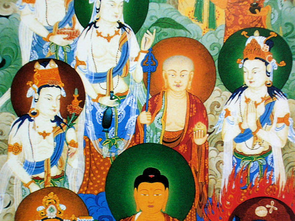 the best place) Buddhism Poster Important 13 Buddhas  